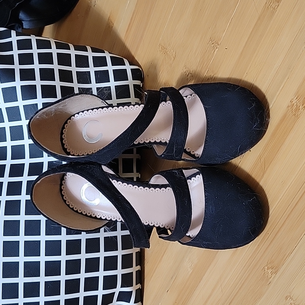 strappy stilettos